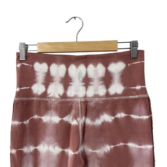 Free People Movement Large Essential Leggings Tie Dye Boho Stretch Womens - Picture 11 of 15